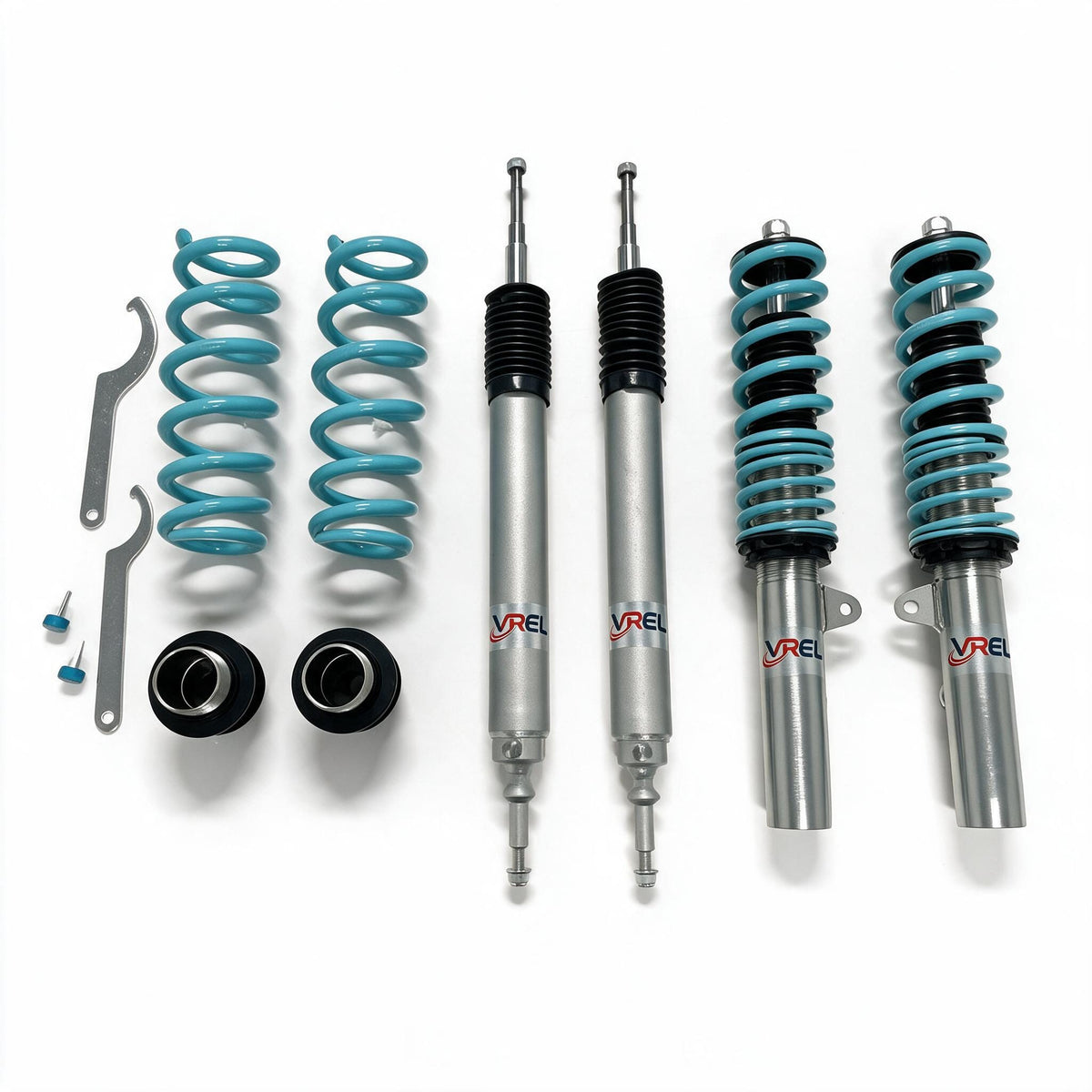 VREL L2 Street Comfort Coilovers for 2006-2013 BMW 3 Series - Complete coilover kit