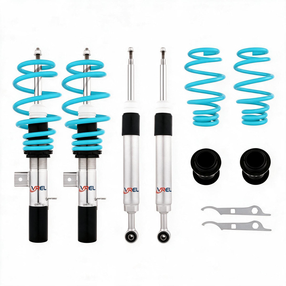 VREL L2 Street Comfort Coilovers for 2012-2018 BMW 3 Series - Complete coilover kit