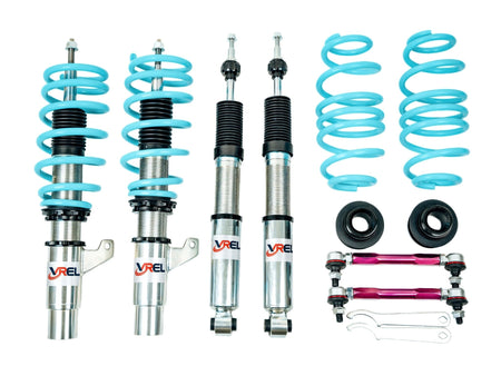 VREL R2 Track Advanced Coilovers for 2015-2017 Ford Mustang - Coilover product photo