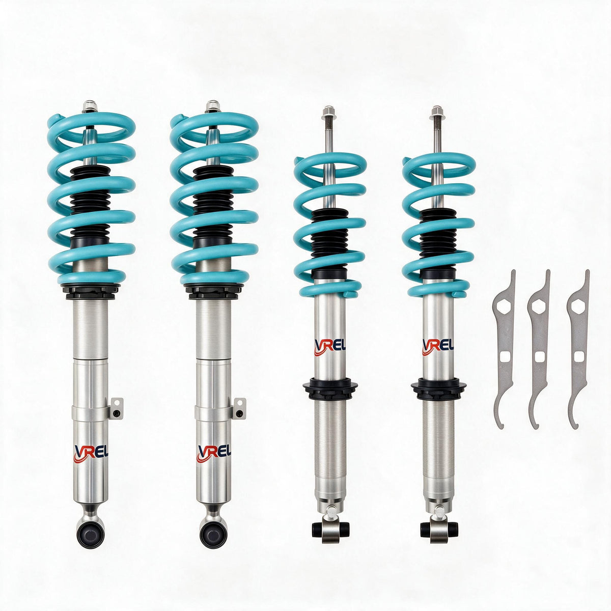 VREL L2 Street Comfort Coilovers for 2008-2014 Lexus IS - Complete coilover kit