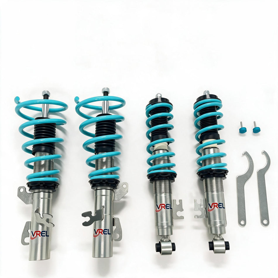 VREL L2 Street Comfort Coilovers for 2007-2013 MINI Cooper - Complete coilover kit