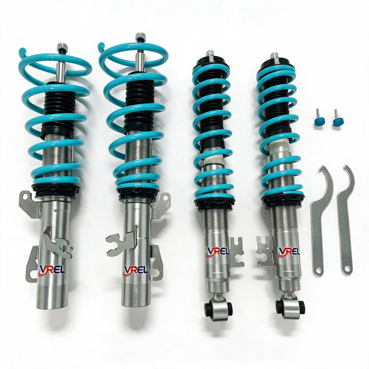 VREL L2 Street Comfort Coilovers for 2009-2015 MINI Cooper Convertible - Complete coilover kit