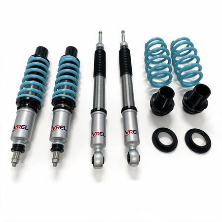 VREL R2 Track Advanced Coilovers for 2008-2017 Audi A5 - Complete coilover kit