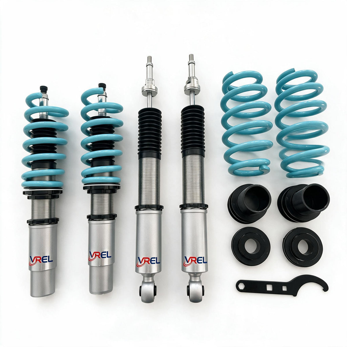 VREL R2 Track Advanced Coilovers for 2012-2018 Audi A7 - Complete coilover kit