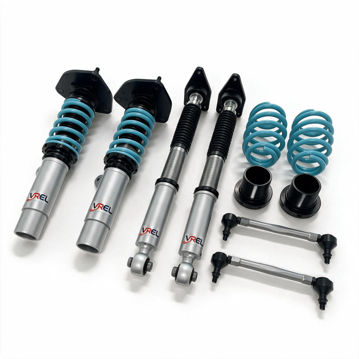 VREL R2 Track Advanced Coilovers for 2019-Present BMW 3 Series - Complete coilover kit